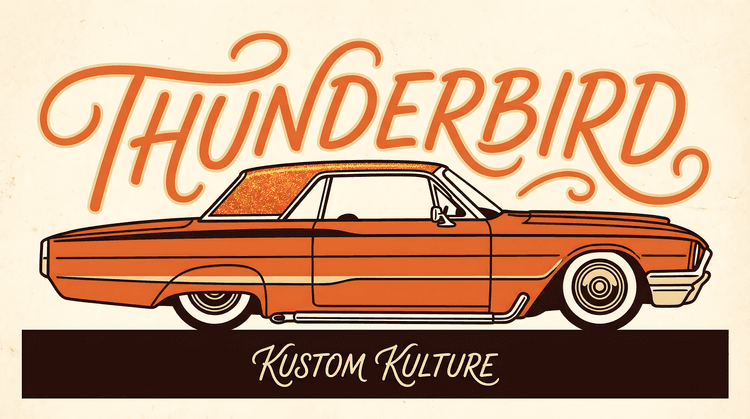 Kustom Kulture Thunderbird