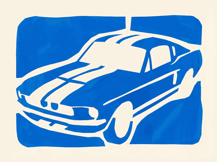 Matisse Style Shelby GT500 Cutout