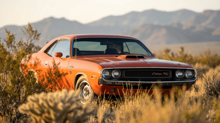 Desert Nomad: 1970 Dodge Challenger R/T
