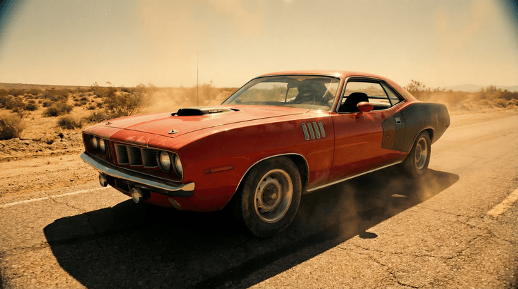 1971 Plymouth 'Cuda Desert Pursuit