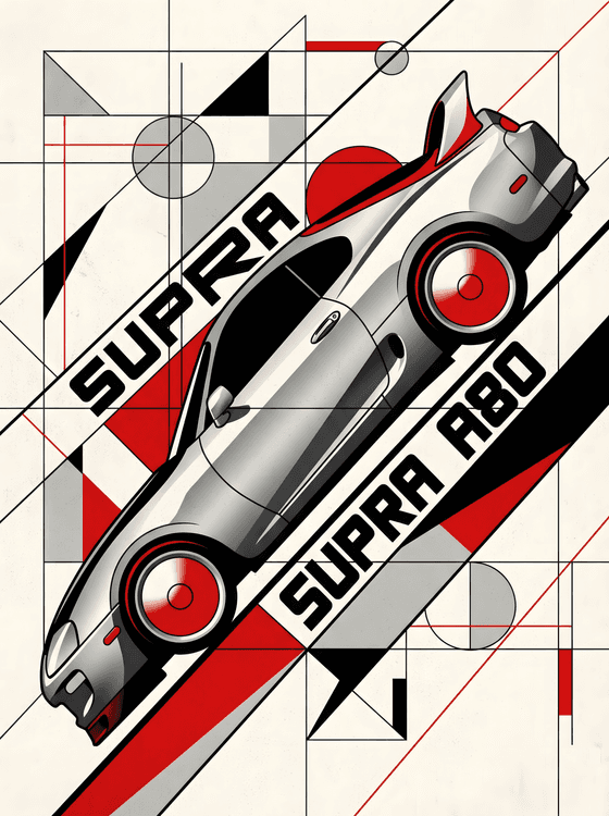 Supra A80: Constructivist Geometric Study