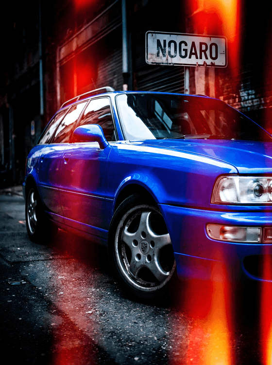 Audi RS2 Avant: Nogaro Night Pursuit