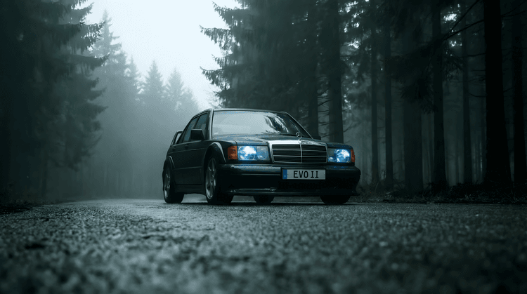 Mercedes 190E Evolution II: Shadow in the Mist