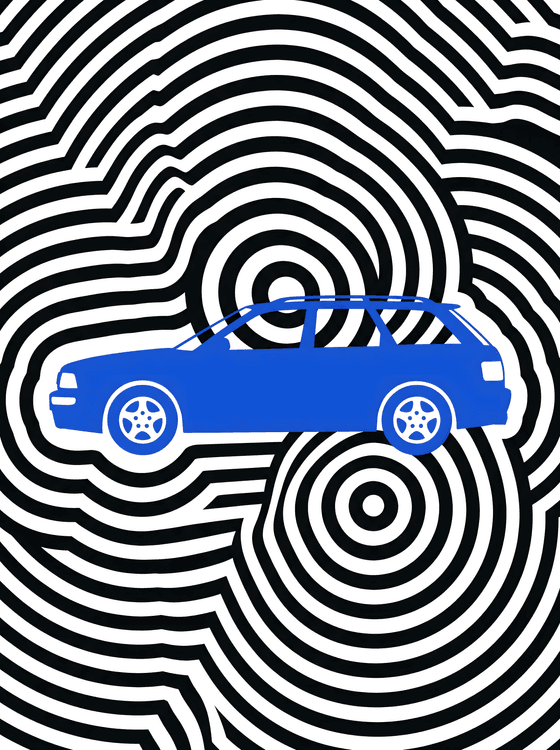 Audi RS2 Avant: Hypnotic Nogaro Blue