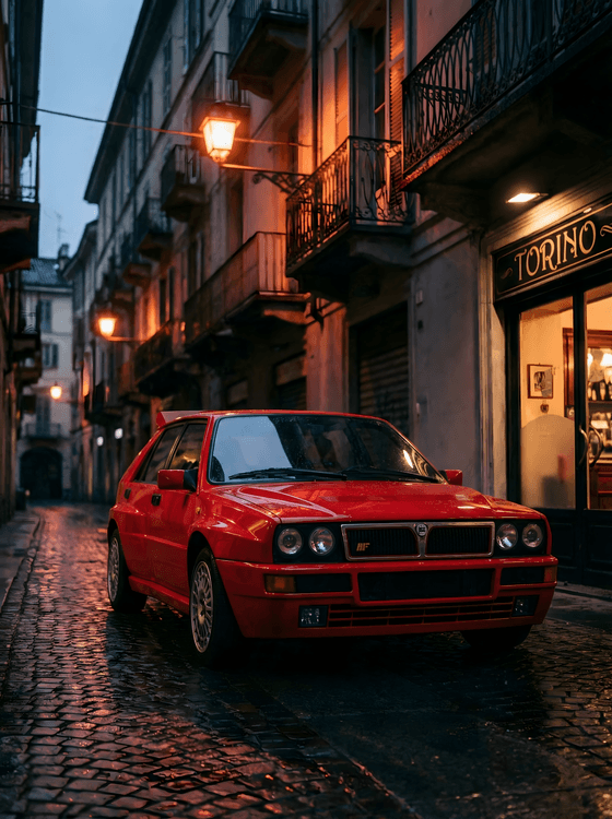 Lancia Delta Integrale: Midnight in Torino