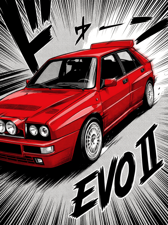 Lancia Delta Integrale: Manga Evo II Edition