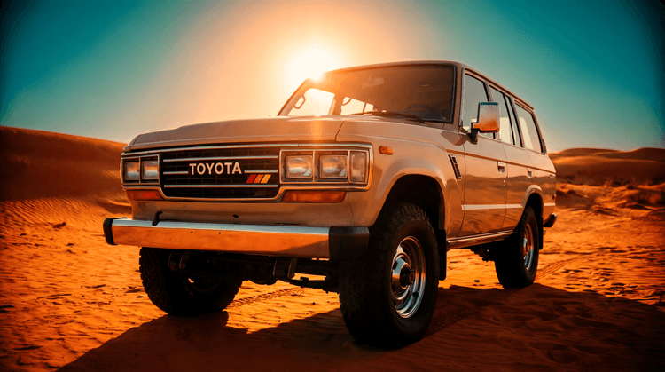 Toyota Land Cruiser 60 Series: Desert Sunset Expedition