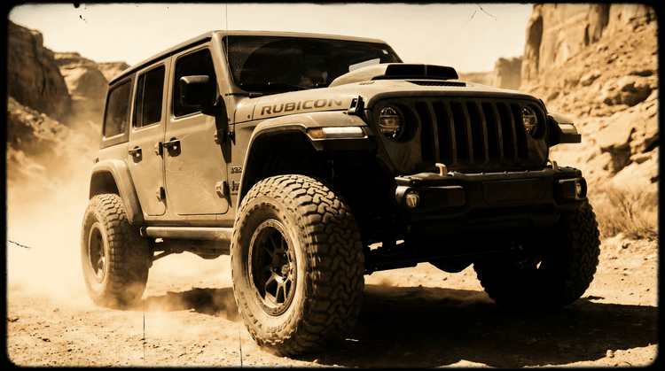 Jeep Wrangler Rubicon 392: Canyon Dust Sepia Edition