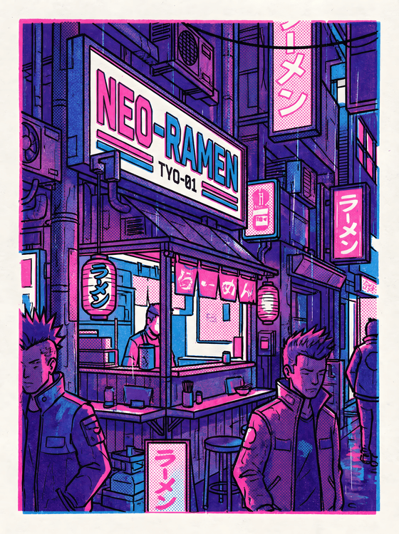 Neo-Ramen: Midnight in Neo-Tokyo