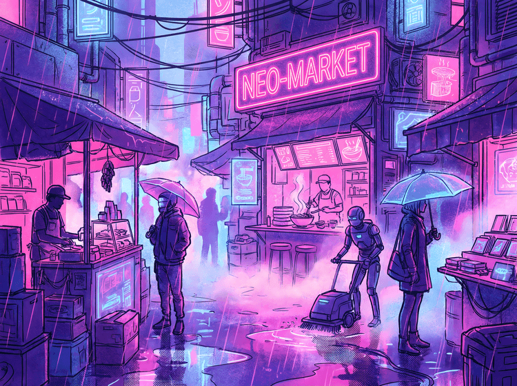 Neon Rain: The Neo-Market