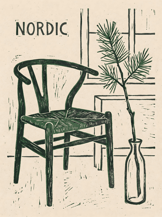 Nordic Still Life: The Wishbone Chair