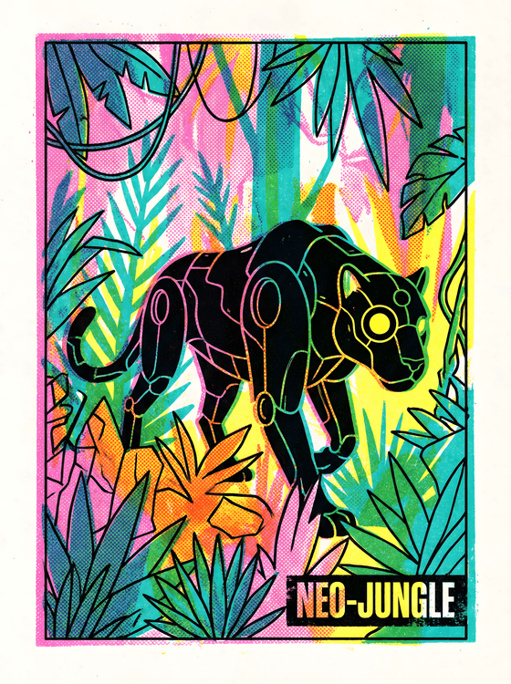 Neo-Jungle Robotic Panther
