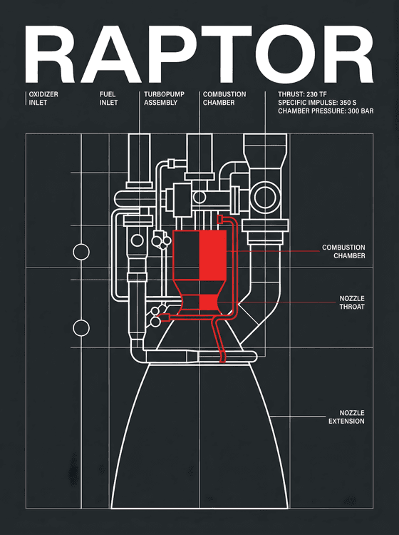 Raptor Engine: Engineering Blueprint