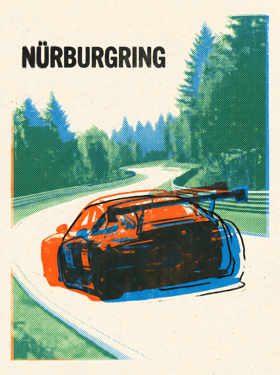 Nürburgring Heritage: Porsche GT3 R Forest Pursuit