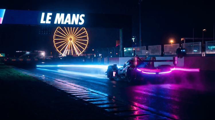 Neon Night at Le Mans: Porsche 963