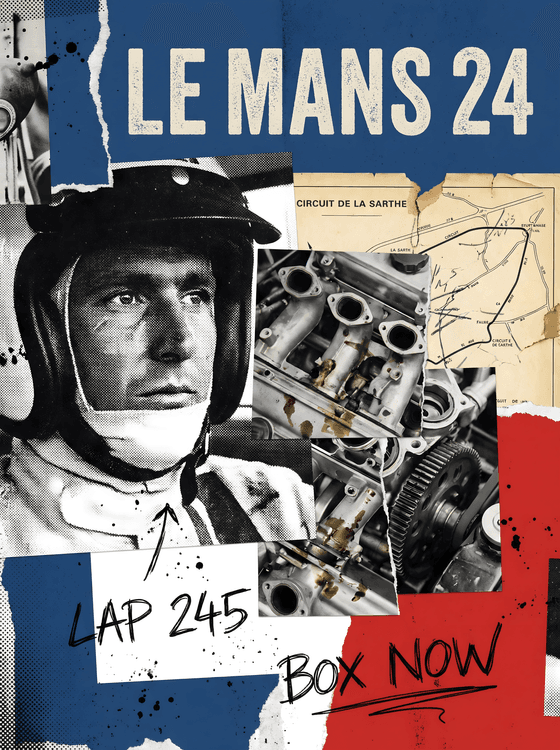 Le Mans 24 Heritage Collage: Lap 245 Box Now