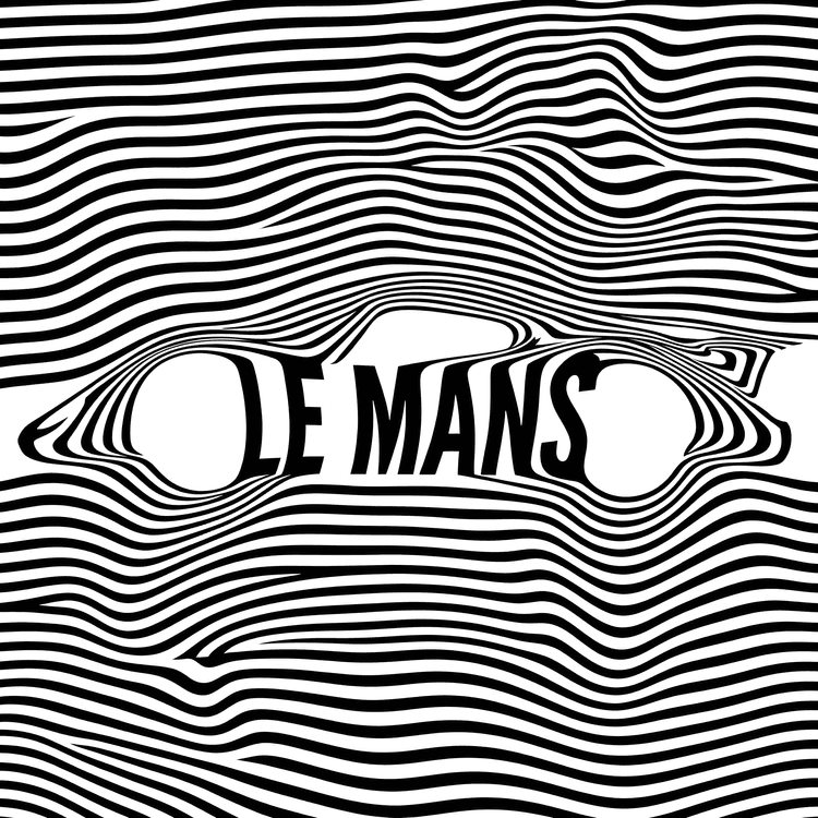 Le Mans Optical Motion Silhouette