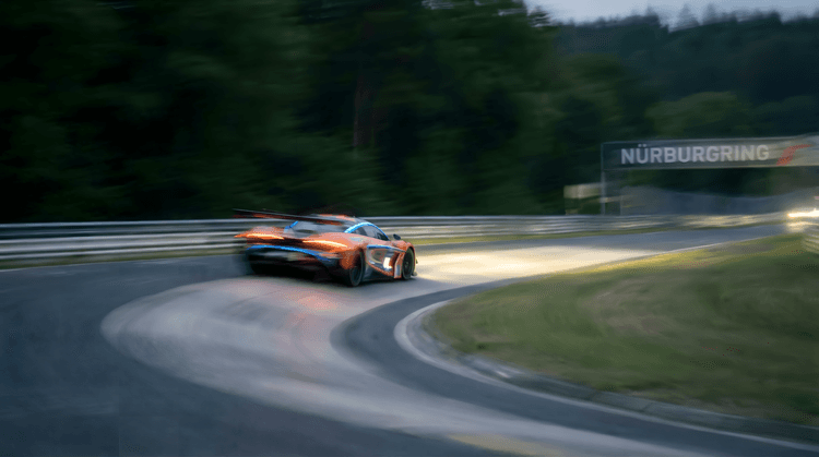 Twilight Velocity: McLaren 720S GT3 at the Nürburgring
