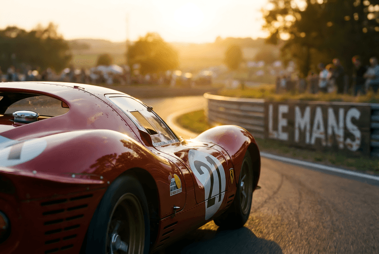 Golden Hour at Le Mans: Ferrari 330 P4