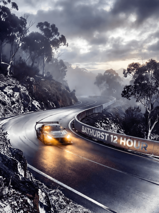 Mist on the Mountain: Mercedes-AMG GT3 at Bathurst 12h