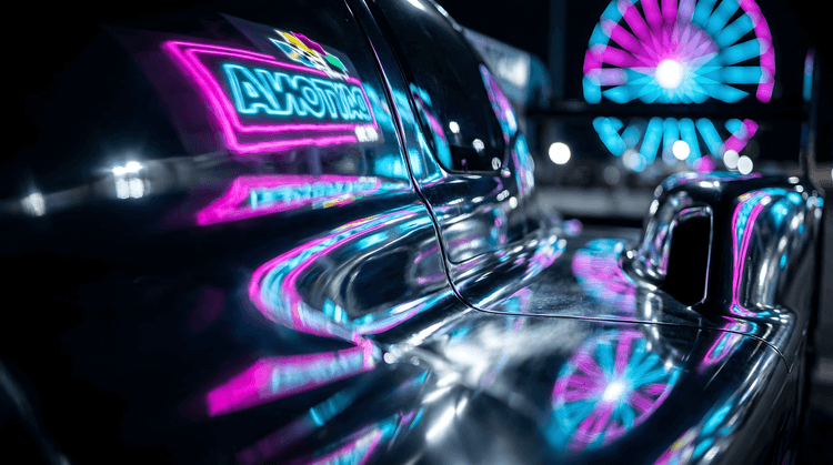 Daytona Neon Reflections