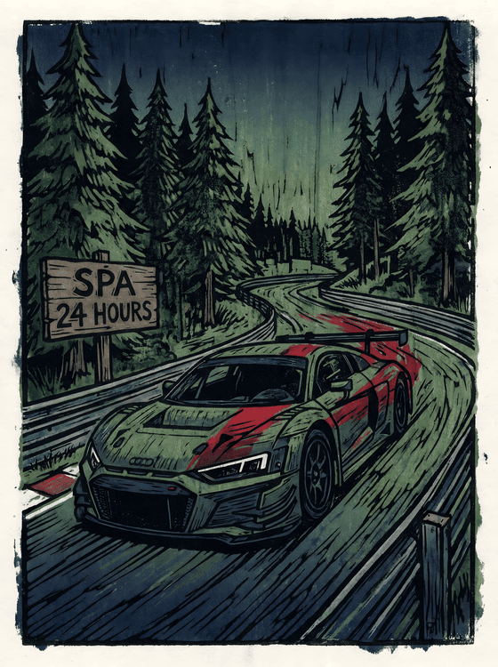 Ardennes Grit: Audi R8 at the Spa 24 Hours