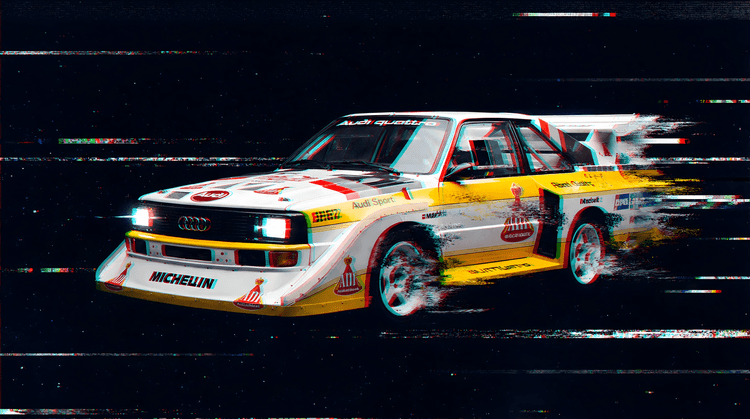 Digital Distortion: Audi Sport Quattro S1 Group B