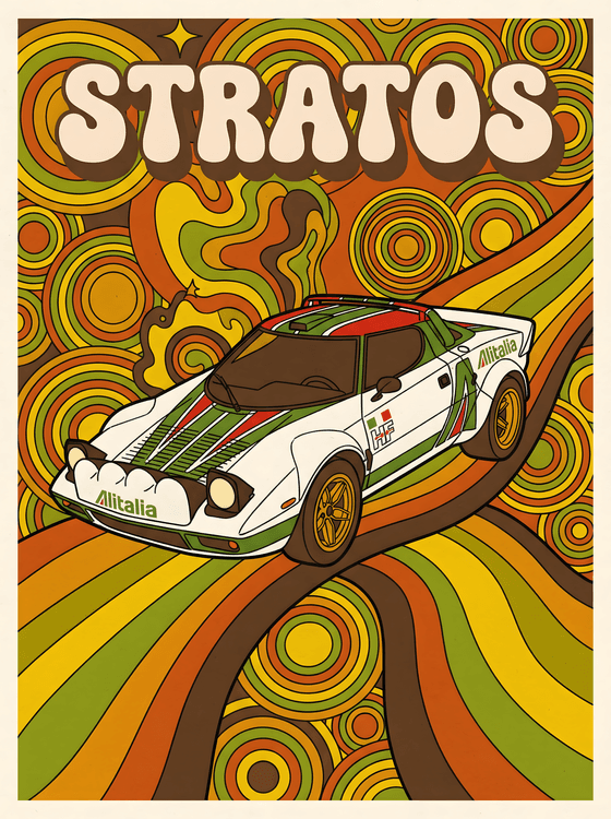 Psychedelic Stratos: 70s Rally Groove