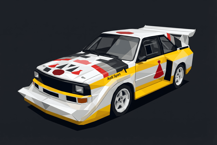 Low-Poly Legend: Audi Sport Quattro S1 E2