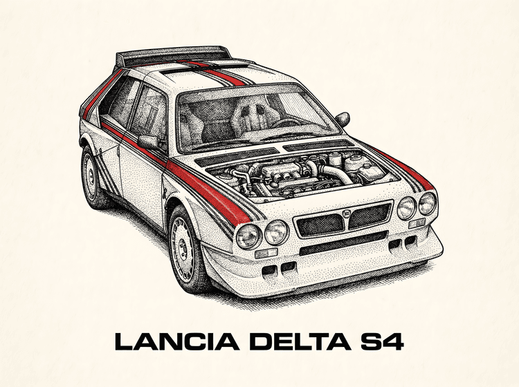 Lancia Delta S4: Mechanical Soul of Group B Rally