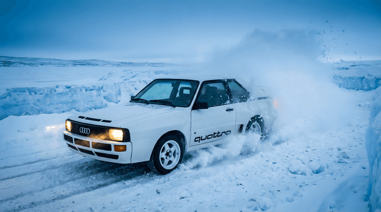 Audi Sport Quattro Snow Drift