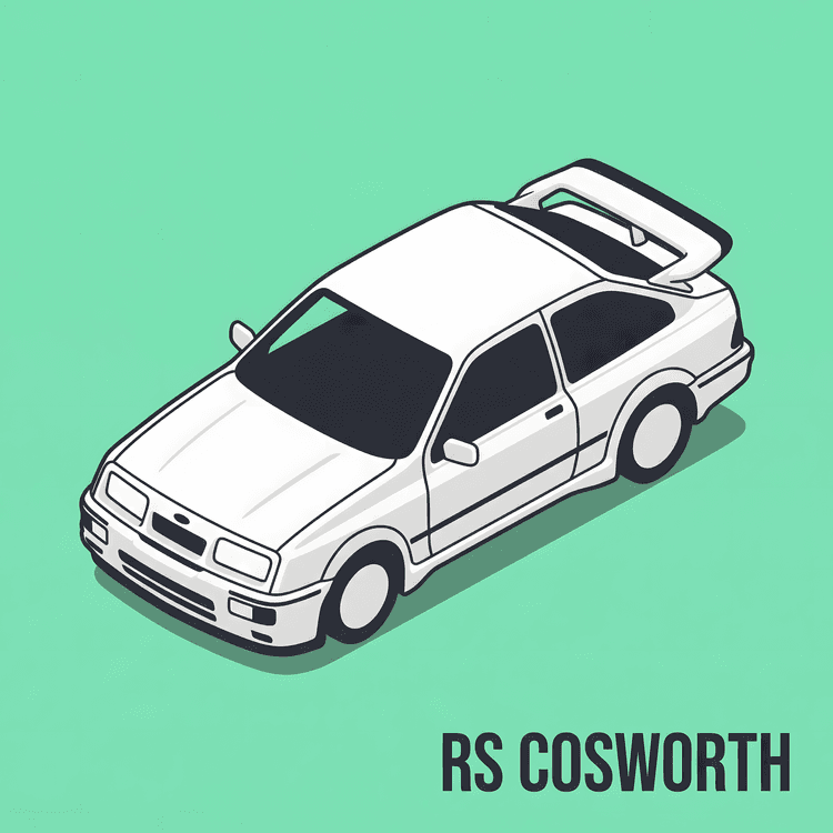 Ford Sierra RS Cosworth Isometric Mint