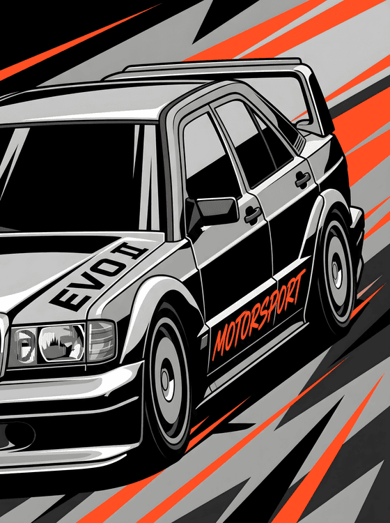 Mercedes 190E Evolution II Motorsport Speed