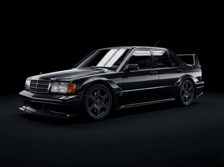 Mercedes 190E Evolution II Studio Noir