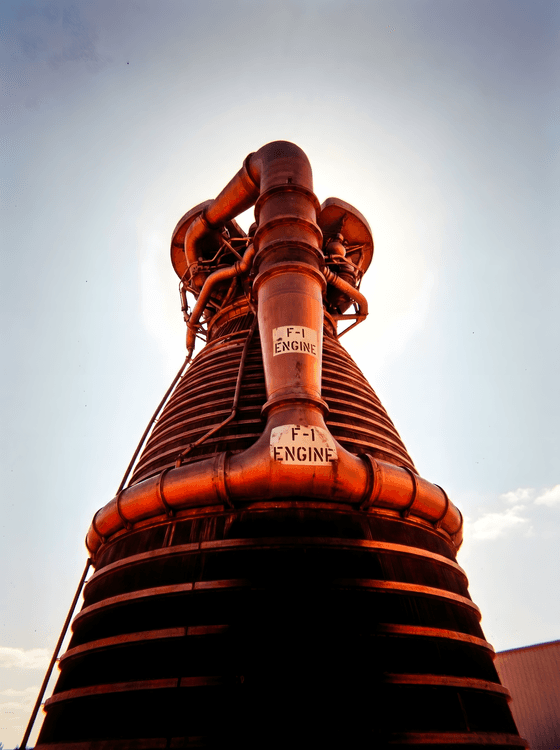 Saturn V F-1 Rocket Engine Photography