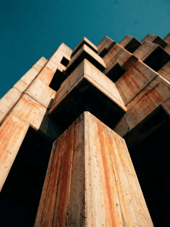 Brutalist Monolith: Modular Concrete Study