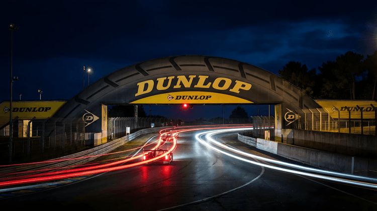Le Mans Midnight: Under the Dunlop Bridge