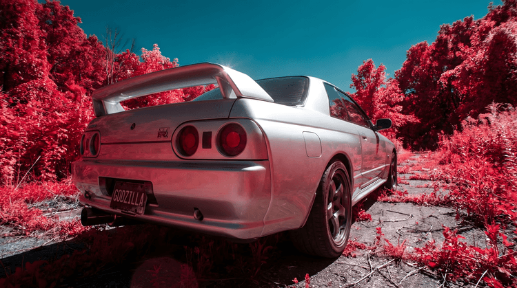 Godzilla Rising: Nissan Skyline GT-R R32 Infrared