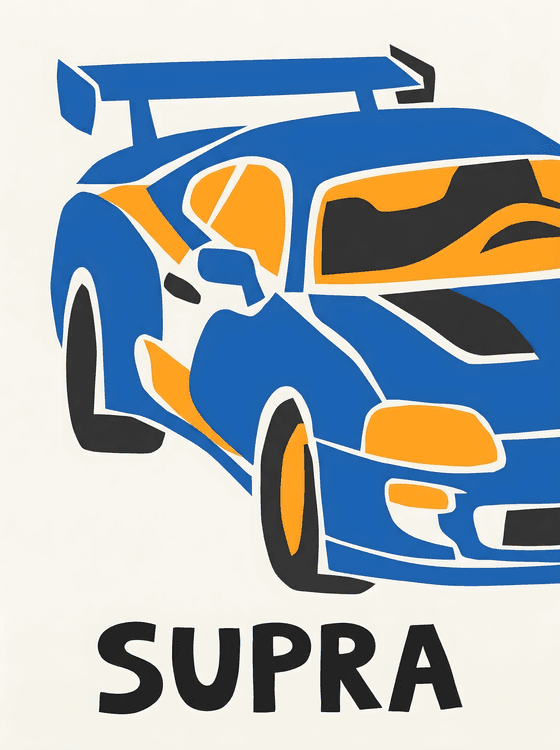 Supra A80: Matisse Cutout Study