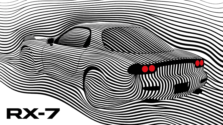 Mazda RX-7 FD: Topographic Speed