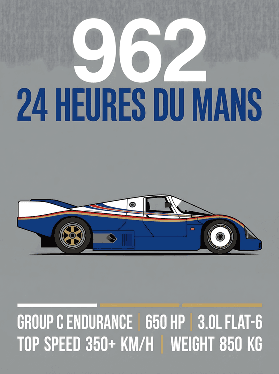 Porsche 962: 24 Heures du Mans Endurance Legend