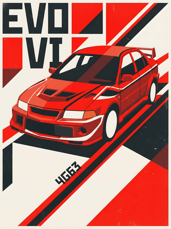 Lancer Evolution VI: Constructivist Rally Icon