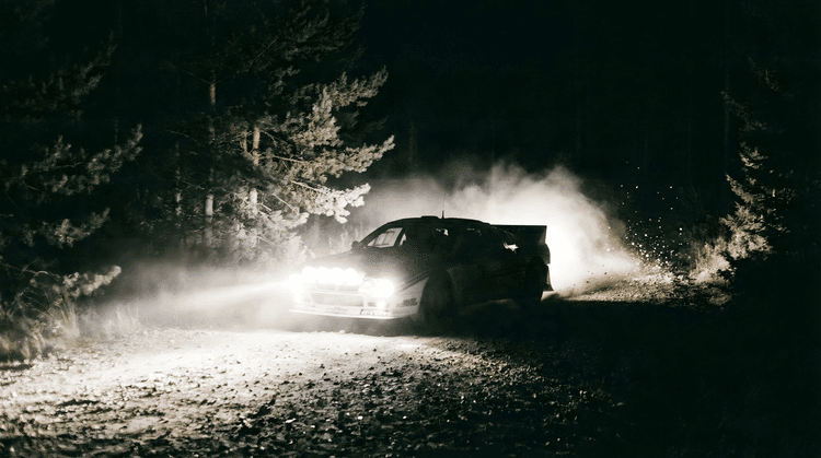 Night Stage Predator: Lancia 037 Group B Rally