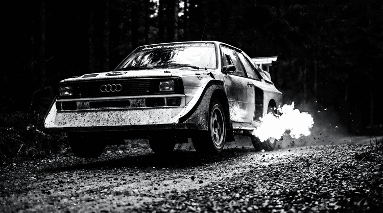 The Flame Spitter: Audi Sport Quattro S1 E2 Group B Rally