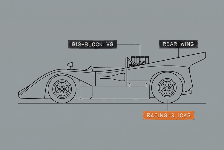 Anatomy of a Monster: Shadow DN4 Technical Line Art
