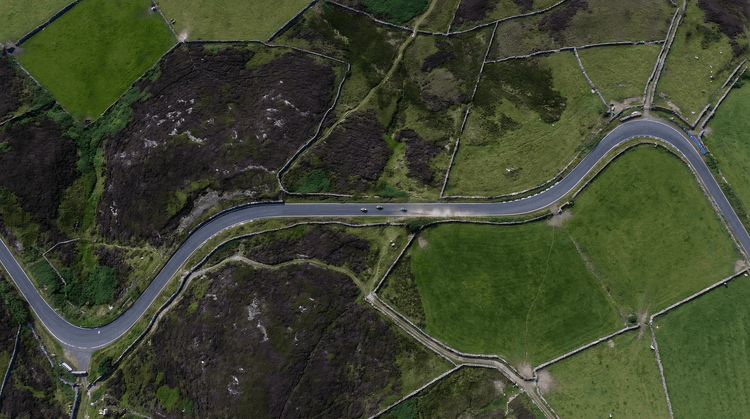 Mountain Course Serpent: Isle of Man TT Aerial Photography