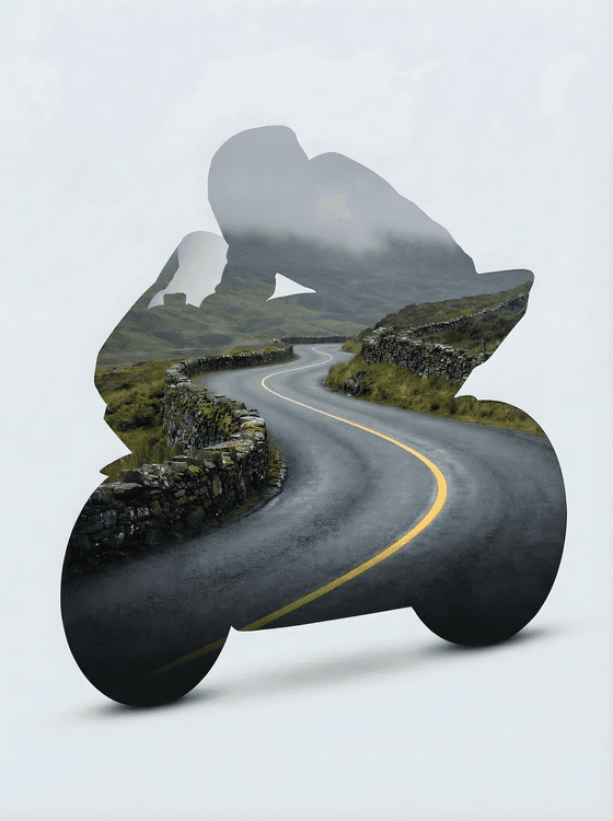 Spirit of the Road: Isle of Man TT Silhouette