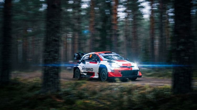 Toyota GR Yaris Rally1 Forest Stage