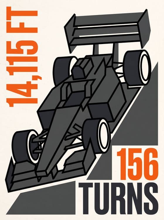 Volkswagen I.D. R Pikes Peak 156 Turns Poster