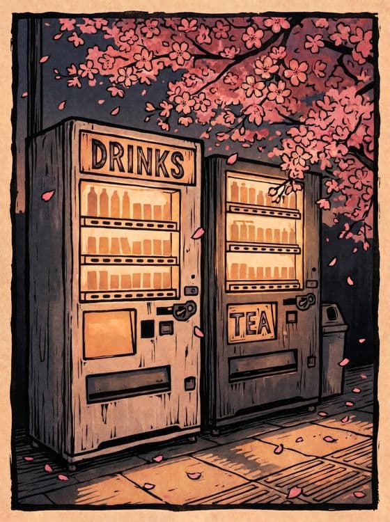 Midnight Sakura Vending